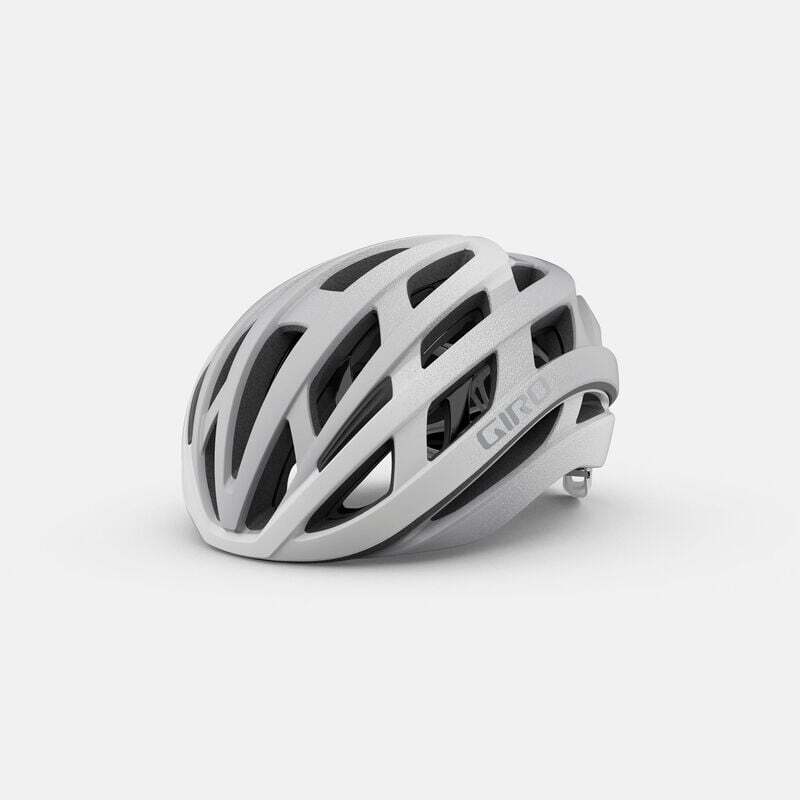 Giro Helios Spherical Road Helmet w MIPS [Colour: White/Silver] [Size: S (51-55cm)]