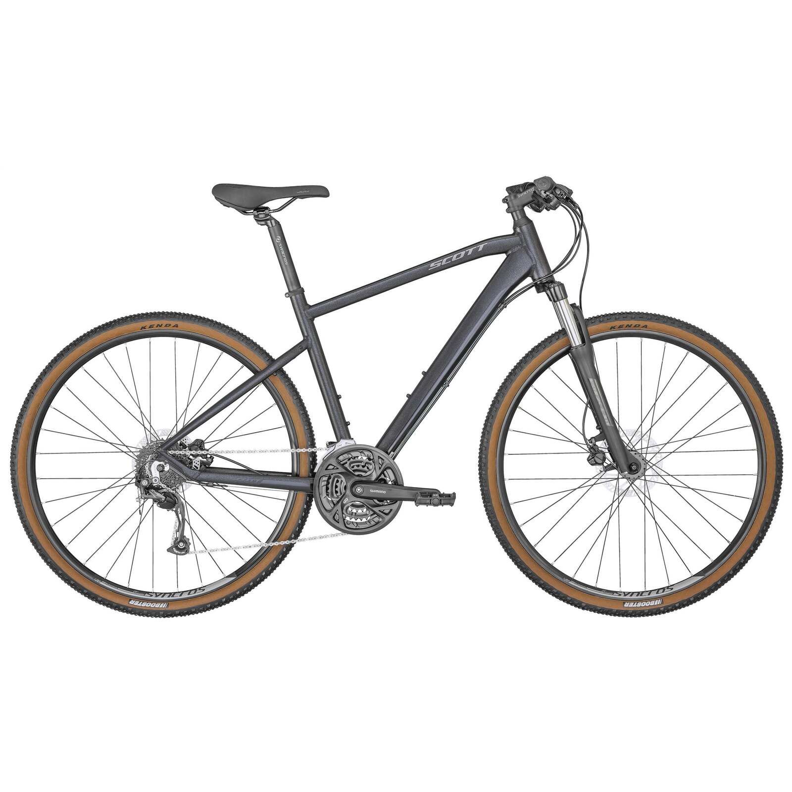 2023 Scott Sub Cross 40 Hybrid Bike [Size: M] [Colour: Granite Black]