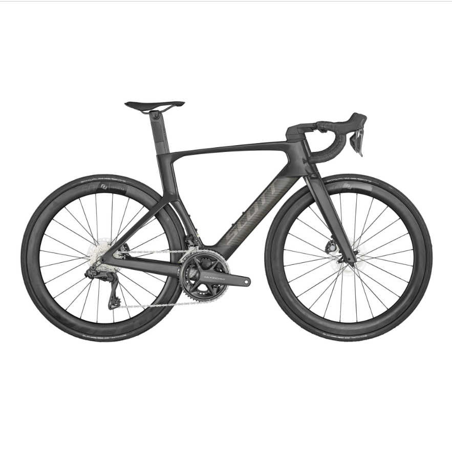 Scott Foil RC 10 Aero Road Bike - Black [Size: M (54cm)]