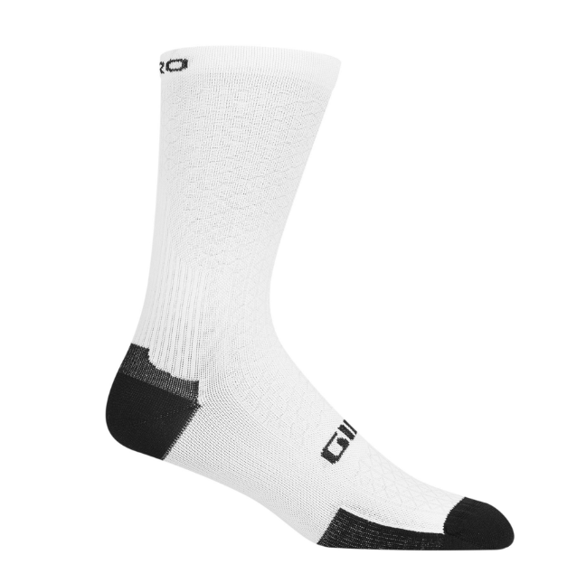 Giro HRc Team Q-Skin Mid Sock [Size: L (43-45)] [Colour: White]