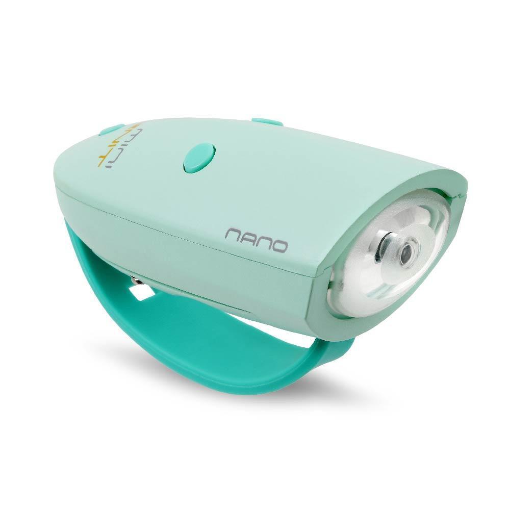 Hornit Nano Bike Horn w Light [Colour: Mint Green]