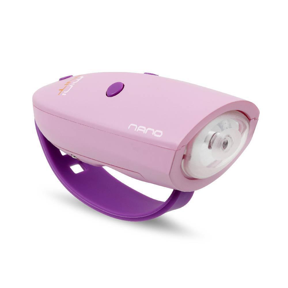 Hornit Nano Bike Horn w Light [Colour: Pink/Purple]
