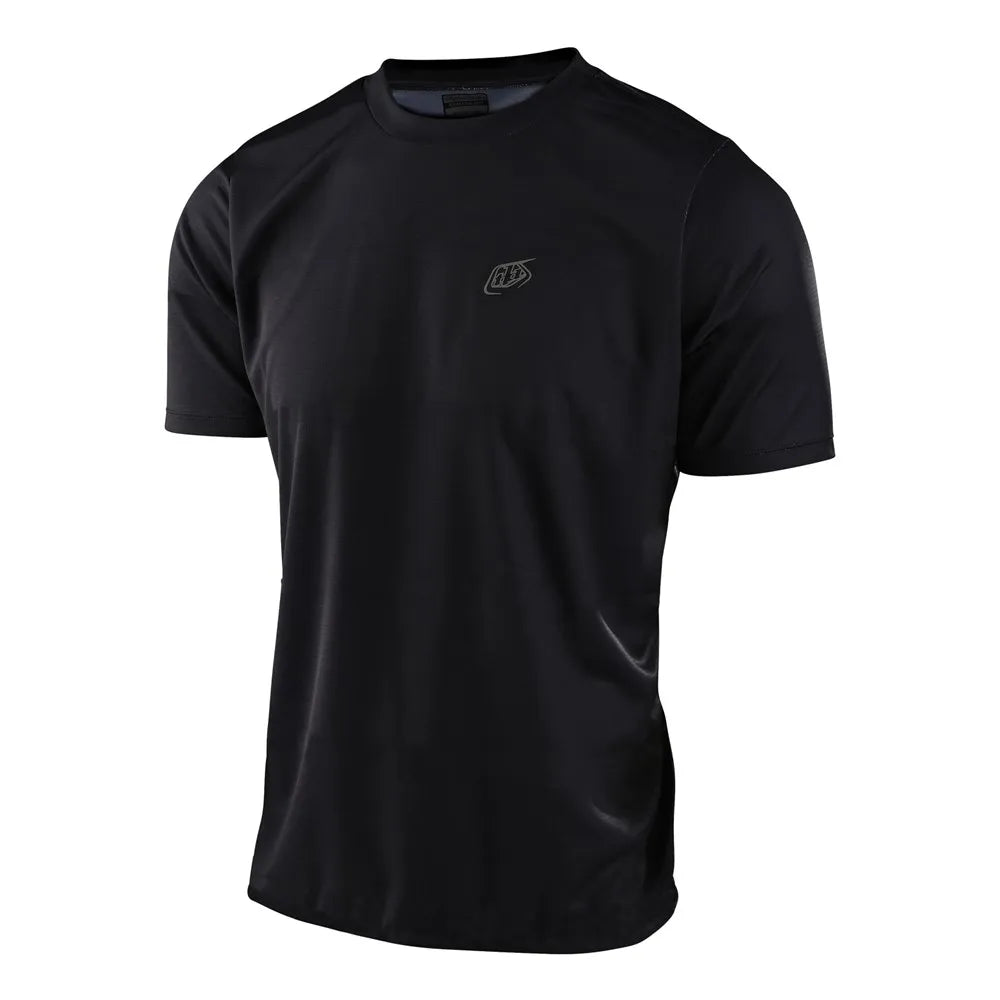 Troy Lee Designs (TLD) Flowline Short Sleeve Jersey [Colour: Black] [Size: M]