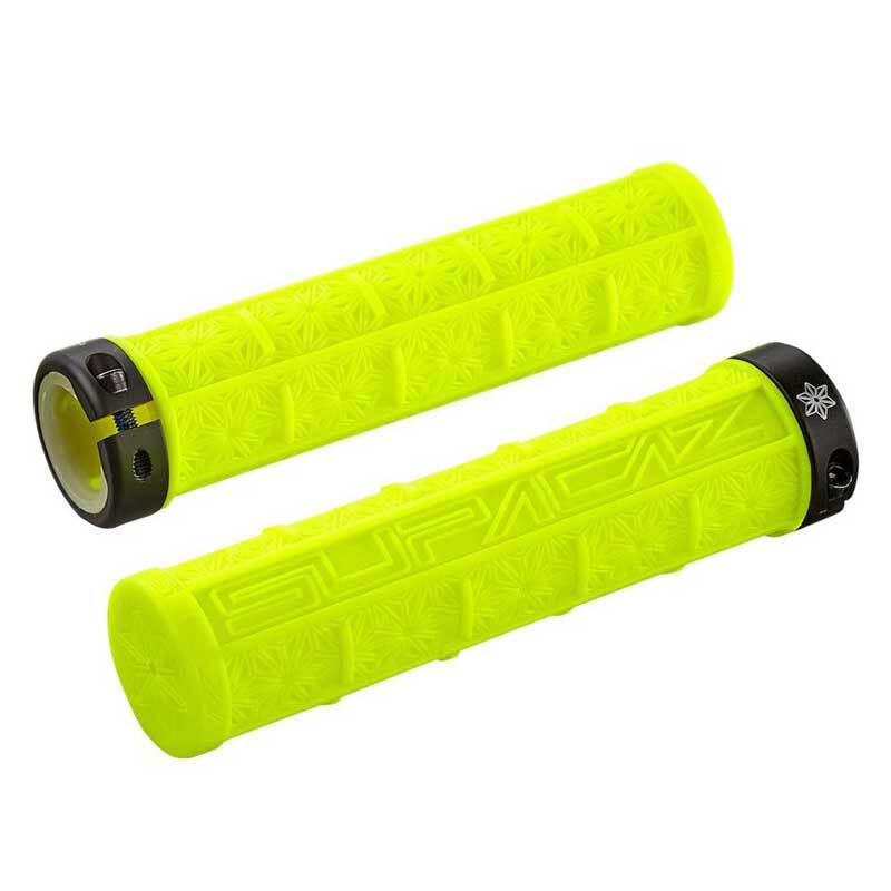 Supacaz Bar Grips Grizip [Colour: Neon Yellow]