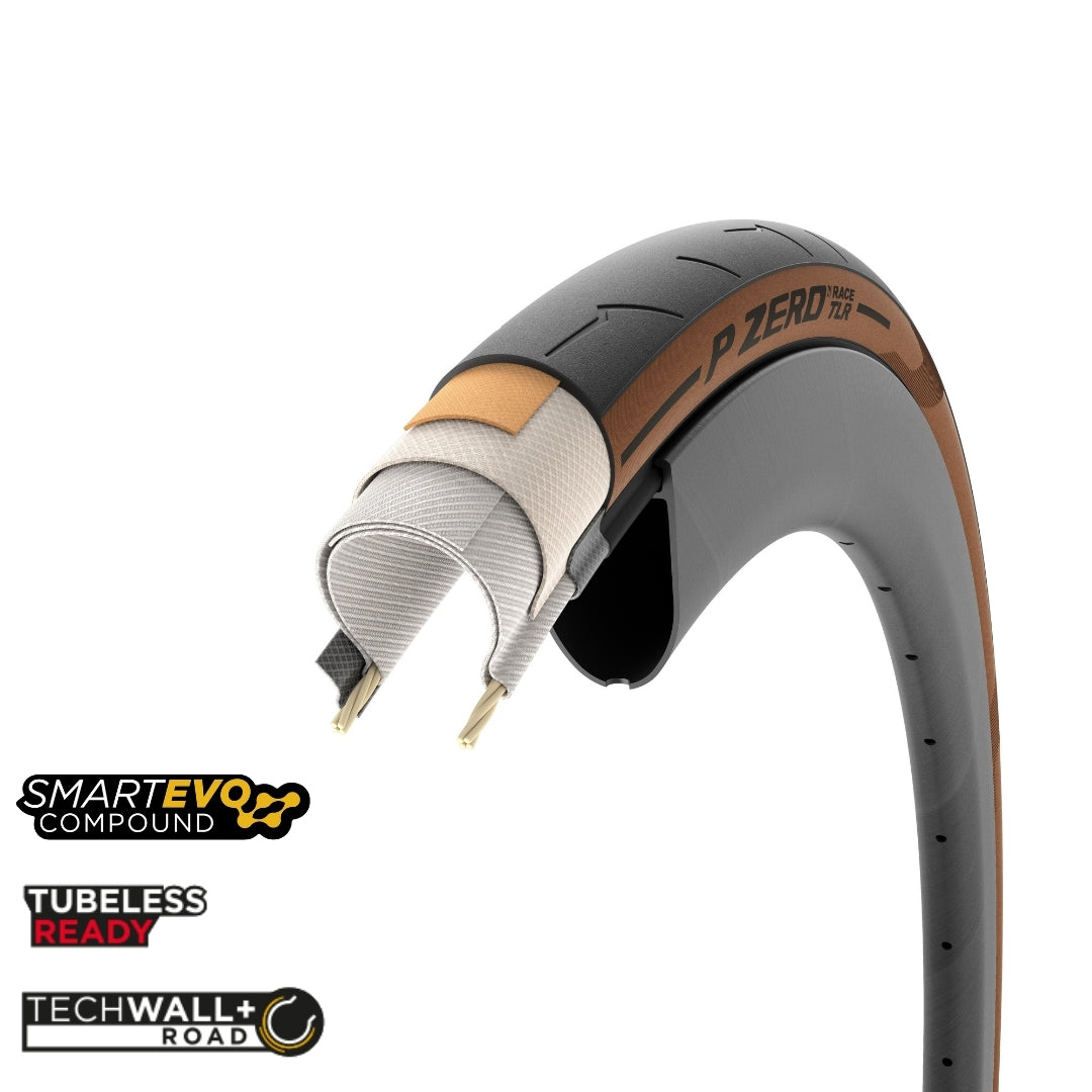 Pirelli P Zero Race TLR Tubeless Road Tyre (Older Version - Not Made In Italy)