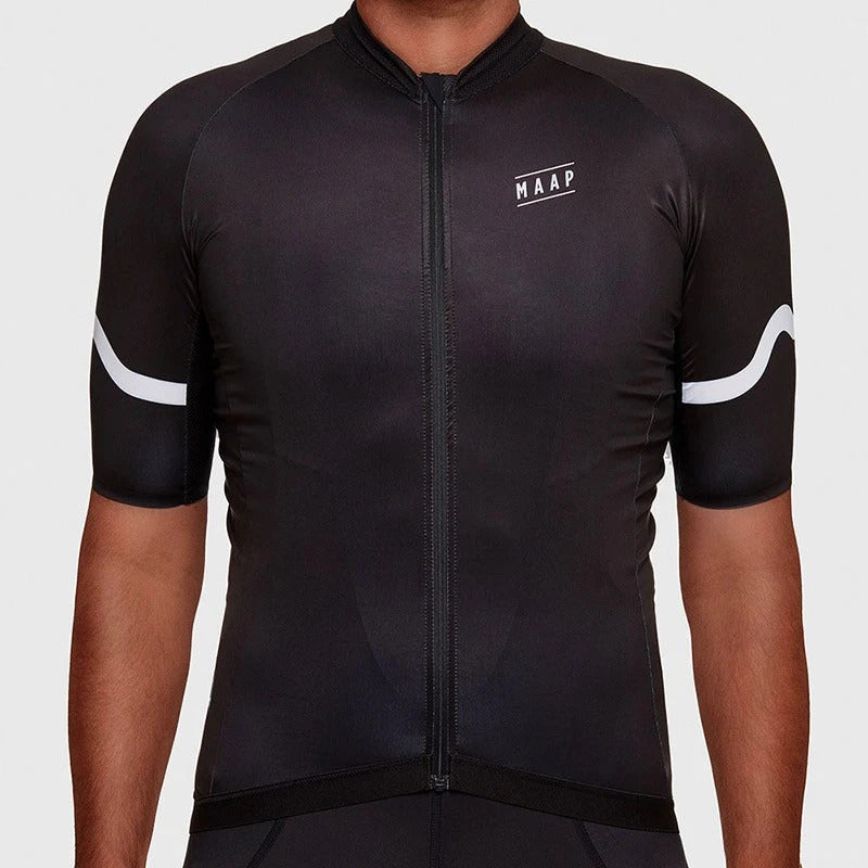 Maap Summer Base Short Sleeve Jersey [Size: L] [Colour: Black]