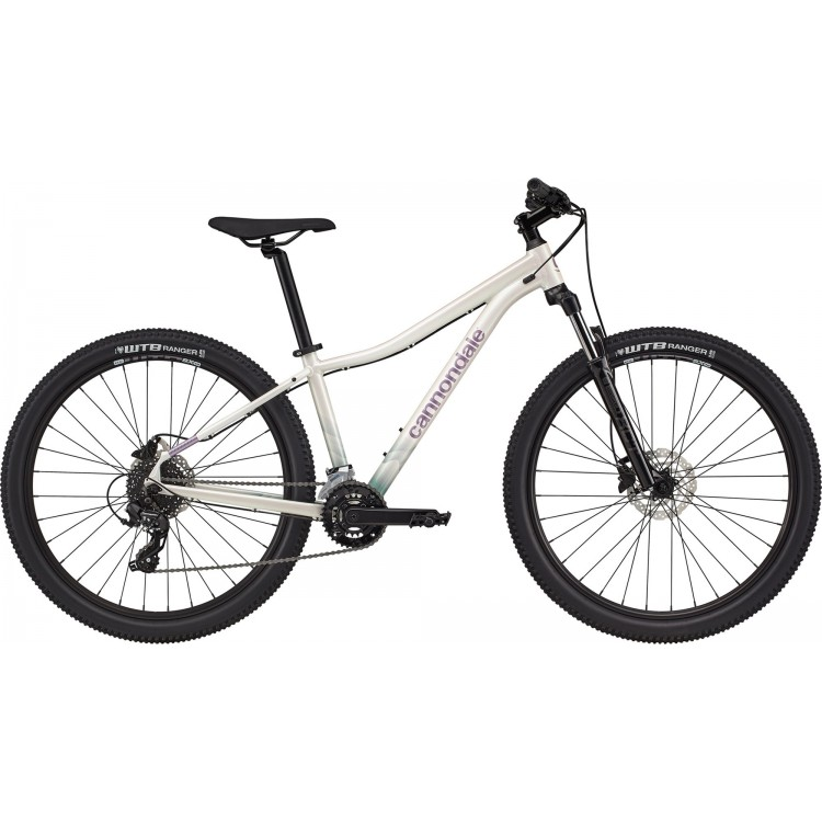 2021 Cannondale Trail 7 Womens MTB [Wheel Size: 29] [Size: Large] [Colour: Cream White w Turquiose Splash]