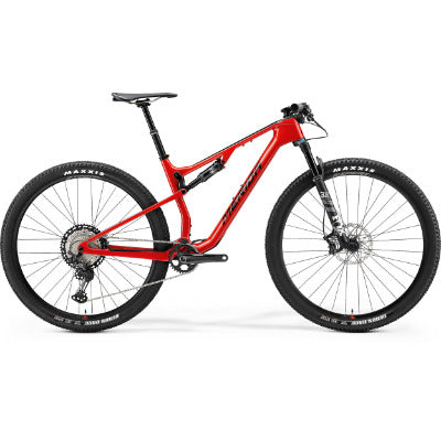 2021 Merida Ninety Six RC XT - Glossy Race Red/Black - Dual Suspension Mountain Bike