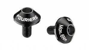 Fouriers Bottle Cage Bolts BN-M002 [Size: 10mm] [Colour: Black]