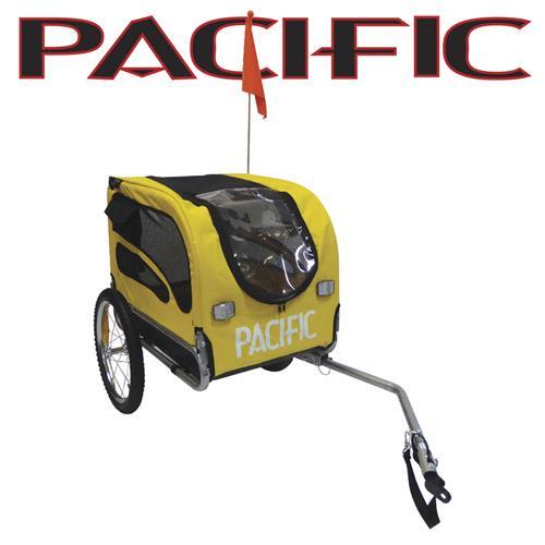 Pacific Bicycle Pet Trailer [Colour: Yellow] [Size: Medium]