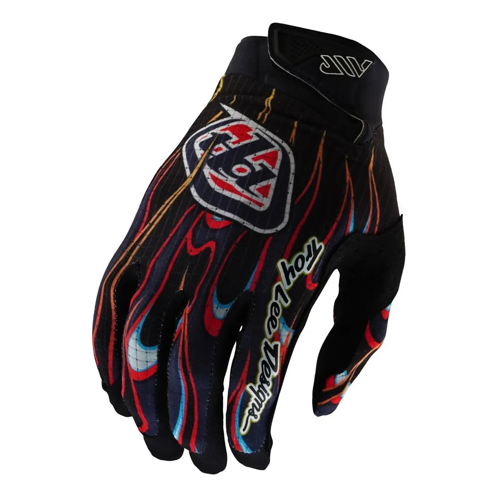 Troy Lee Designs 25.1 Youth Air Glove Torched Black/Red [Size: XL]
