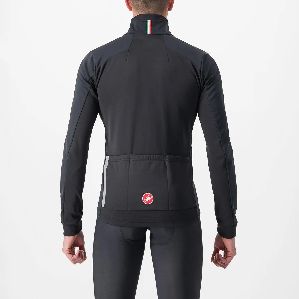 Castelli Entrata Jacket Light [Size: M] [Colour: Black/Red]