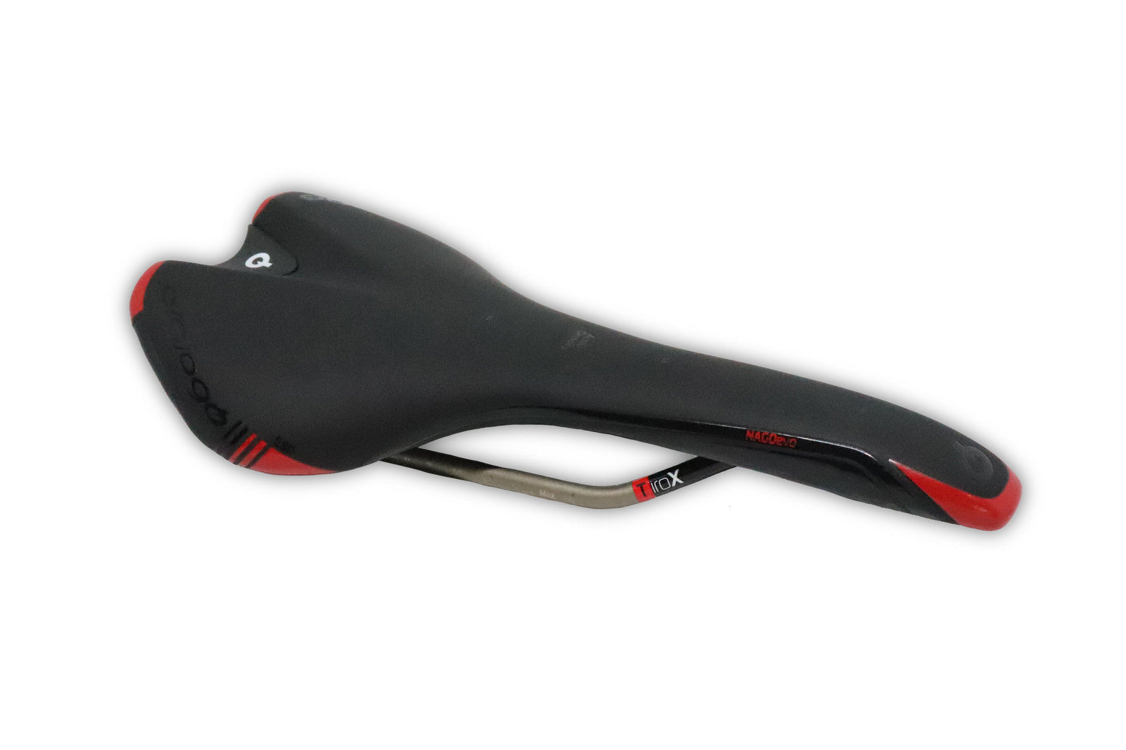 Prologo Nago Evo Triox Saddle [Colour: Black/Red] [Size: 141mm]