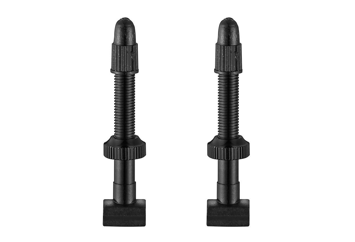 Giant Tubeless Valve Stem x 2 [Colour: Black] [Size: 30mm]