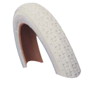 Duro Smooth Tyre [Size: 12.1/2x2.1/4] [Colour: White]