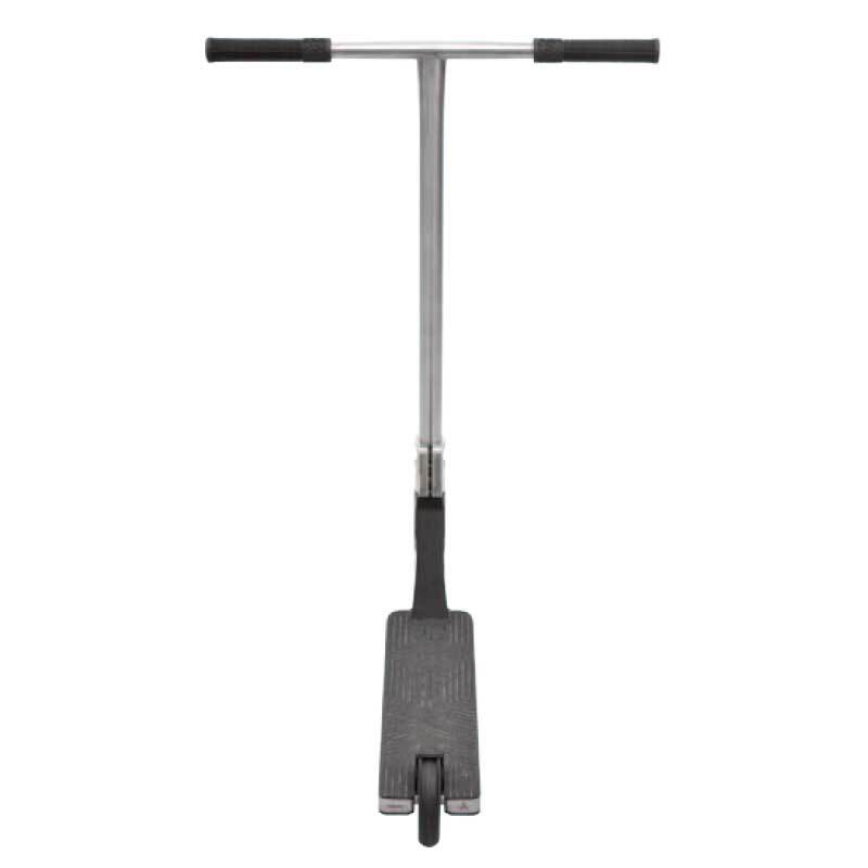 Triad Blackmail Scooter 2019 - Matte Black/Raw - Brushed Titanium Bars