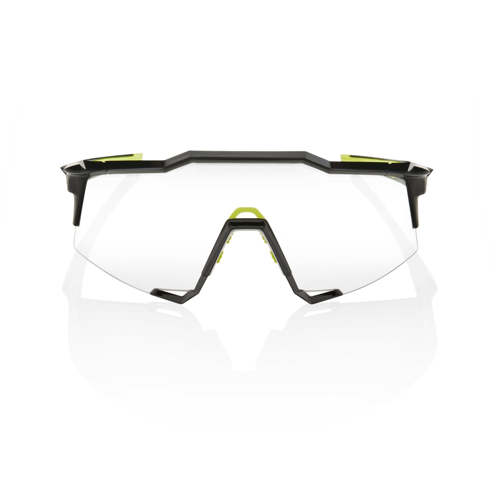 100% Speedcraft Sunglasses Gloss Black Photochromic Lens