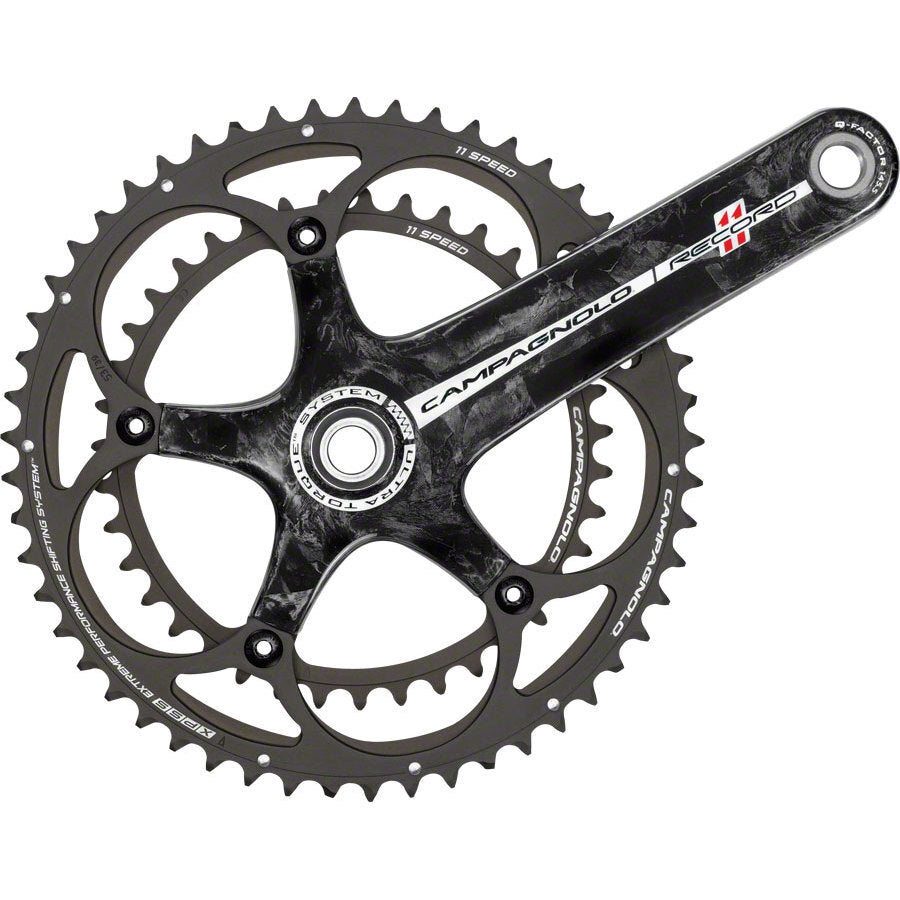 Campagnolo Record Crankset 11sp w Ultra Torque System [Size: 39-53T] [Crank Length: 172.5mm] 