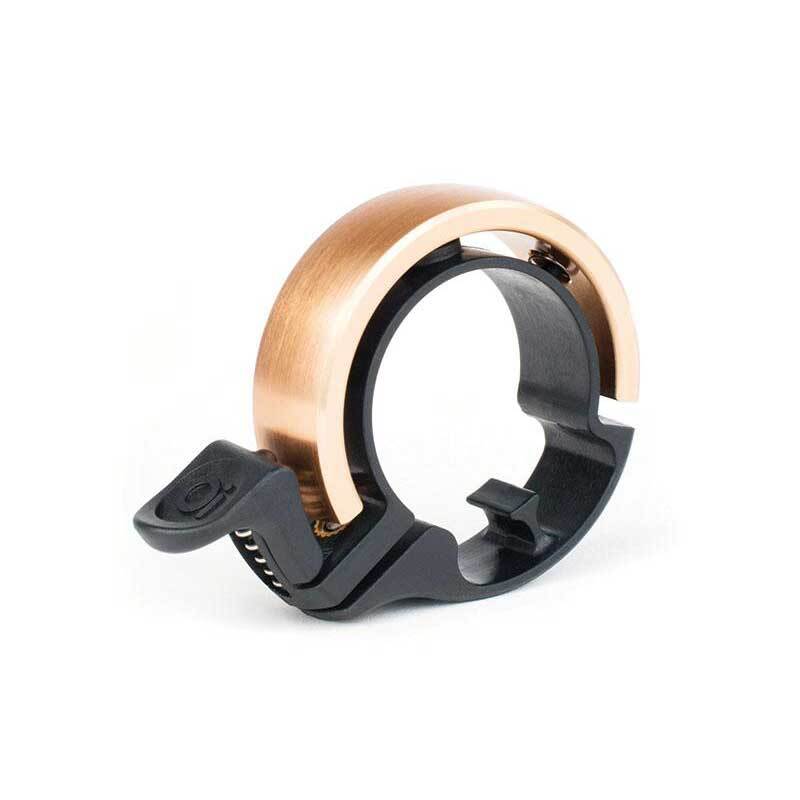 Knog Oi Classic Bicycle Bell [Colour: Black] [Size: Large (23.8-31.8mm Bars)]