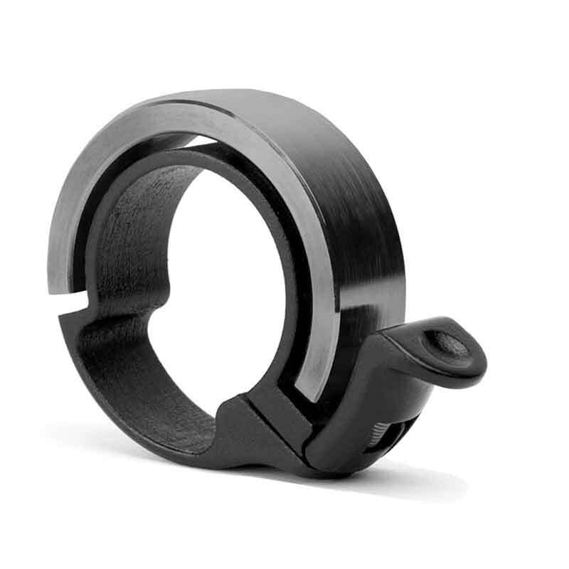 Knog Oi Classic Bicycle Bell [Colour: Black] [Size: Large (23.8-31.8mm Bars)]