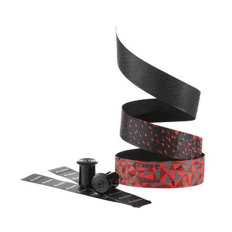 Guee SL Geo Bar Tape [Colour: Black/Red]
