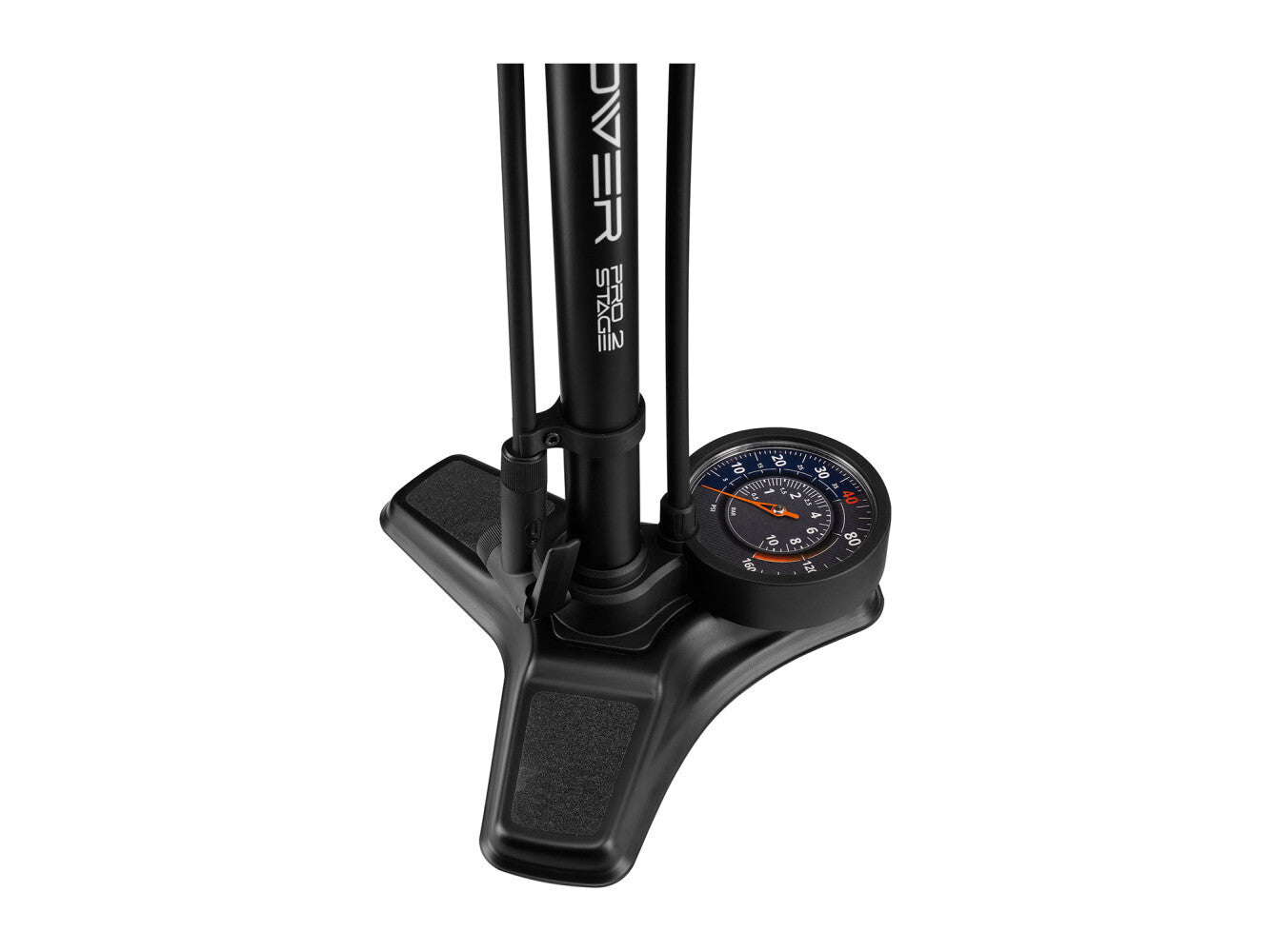 Giant Control Tower Pro 2 Dual Stage Floor Pump [Colour: Black]