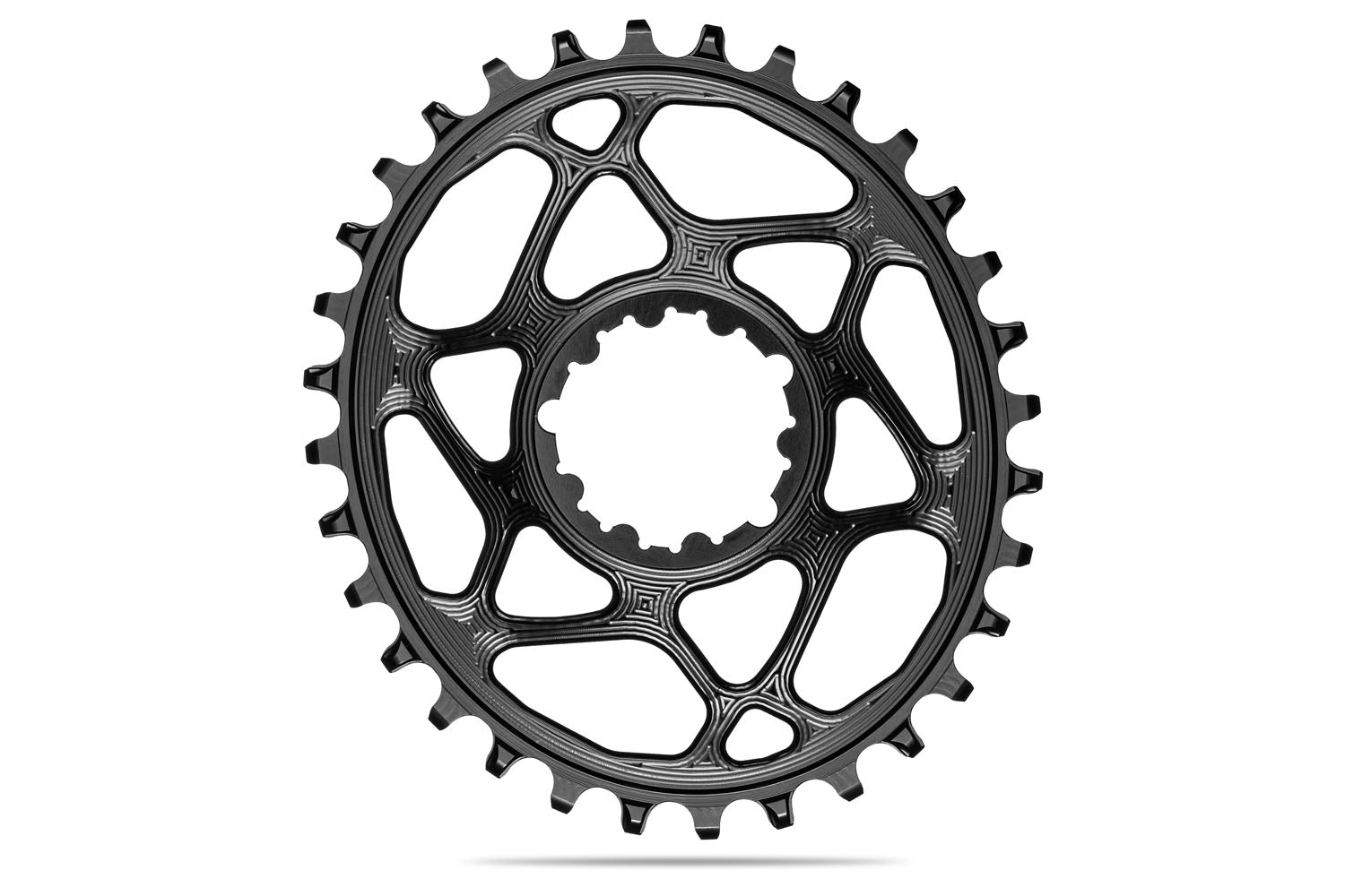 absoluteBLACK Oval Premium SRAM DM GXP NW Chainring - 6mm Offset