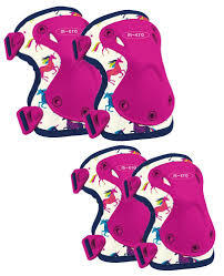 Micro Knee & Elbow Pad Set [Colour: Unicorn]