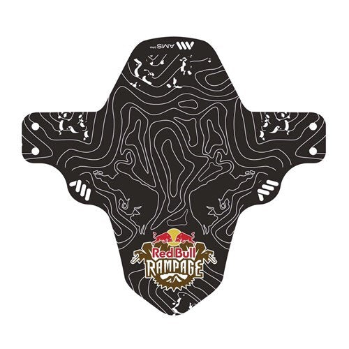 All Mountain Style Mud Guard [Colour: Red Bull Rampage White]