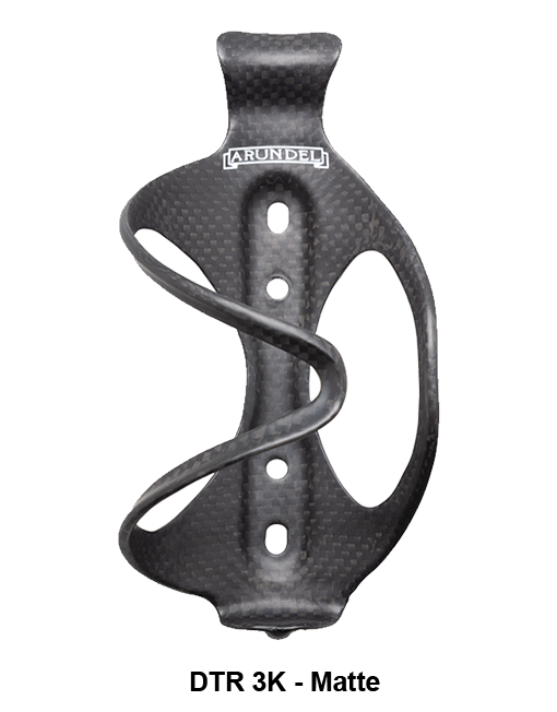 Arundel DTR Down Tube Right Entry Carbon Cage [Colour: Matte 3K]