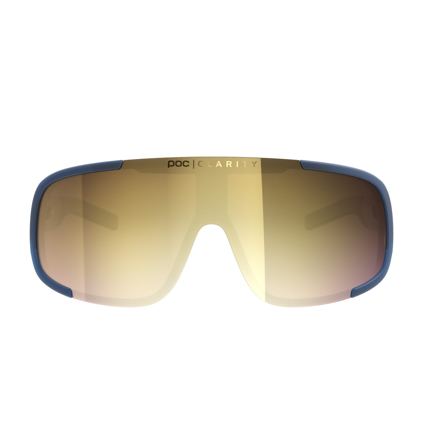 POC Aspire Performance Sunglasses [Frame Colour: Lead Blue] [Lens Colour: Violet Gold]