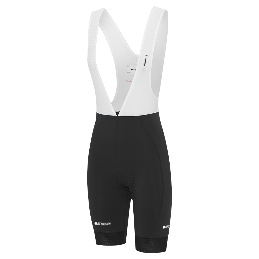 Attaquer Women's A-Line Bib Shorts [Colour: Black] [Size: M]