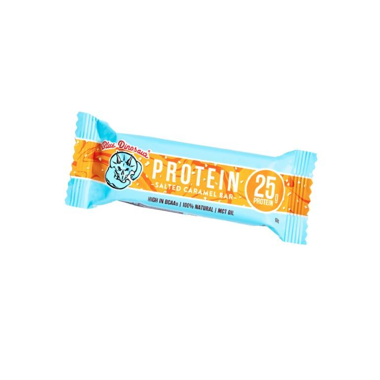 Blue Dinosaur Salted Caramel Protein Bar Single (60g)