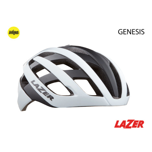 Lazer Genesis MIPS Helmet [Colour: White] [Size: Medium]