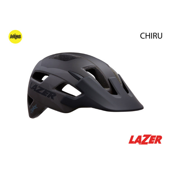 Lazer Chiru MIPS MTB Helmet [Colour: Matte Black/Grey] [Size: S (52-56cm)]