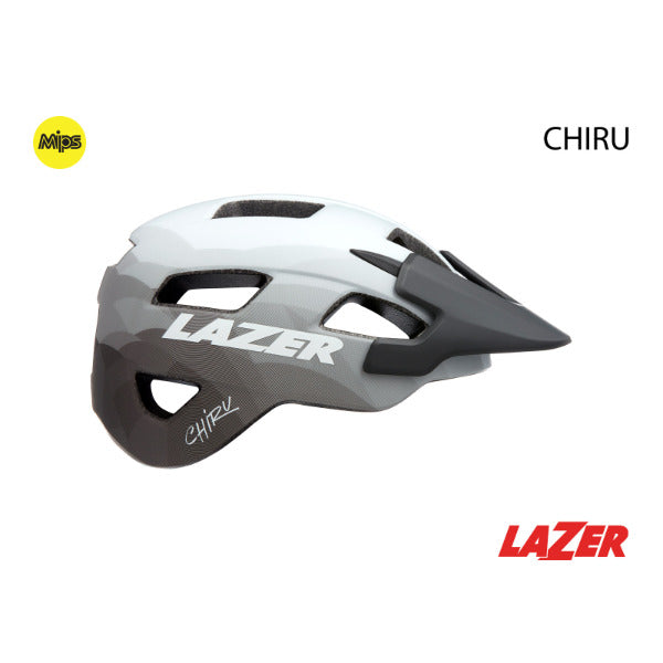 Lazer Chiru MIPS MTB Helmet [Colour: Matte White] [Size: L (58-61cm)]