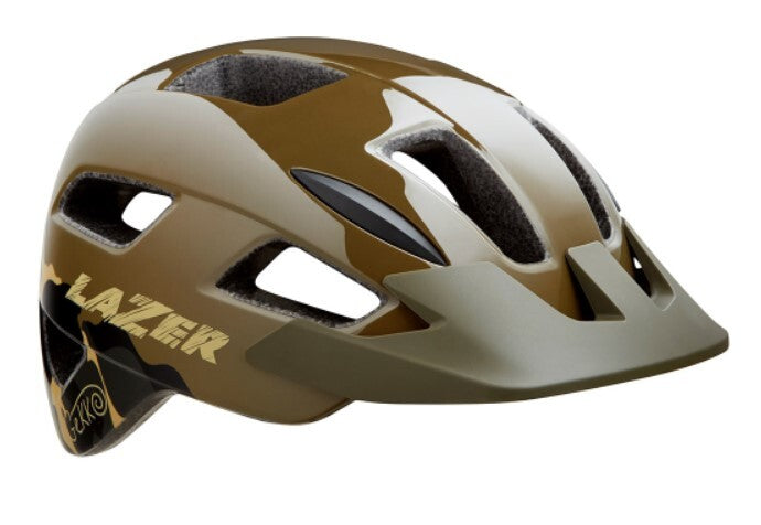 Lazer Helmet - Gekko Dark Green Camo Kids Unisize