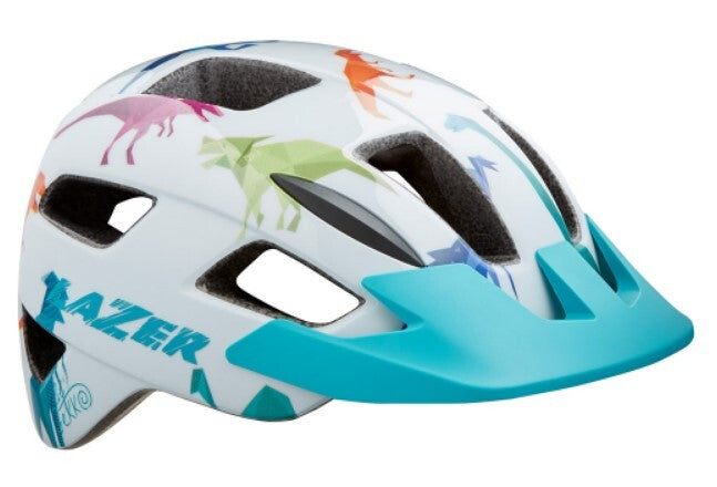 Lazer Helmet - Lil' Gekko [Colour: White Dino] [Size: Unisize]