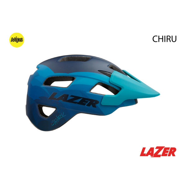 Lazer Chiru MIPS MTB Helmet [Colour: Matte Blue/Blue] [Size: M(55-58cm)]