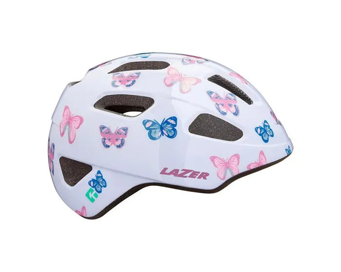 Lazer Nutz KineticCore Kids Helmet (50-56cm) [Colour: Butterfly]