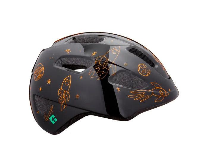 Lazer P'Nut Kinetic Core Toddler Helmet [Colour: Flying Rocket] [Size: Toddler Unisize (46-52cm)]