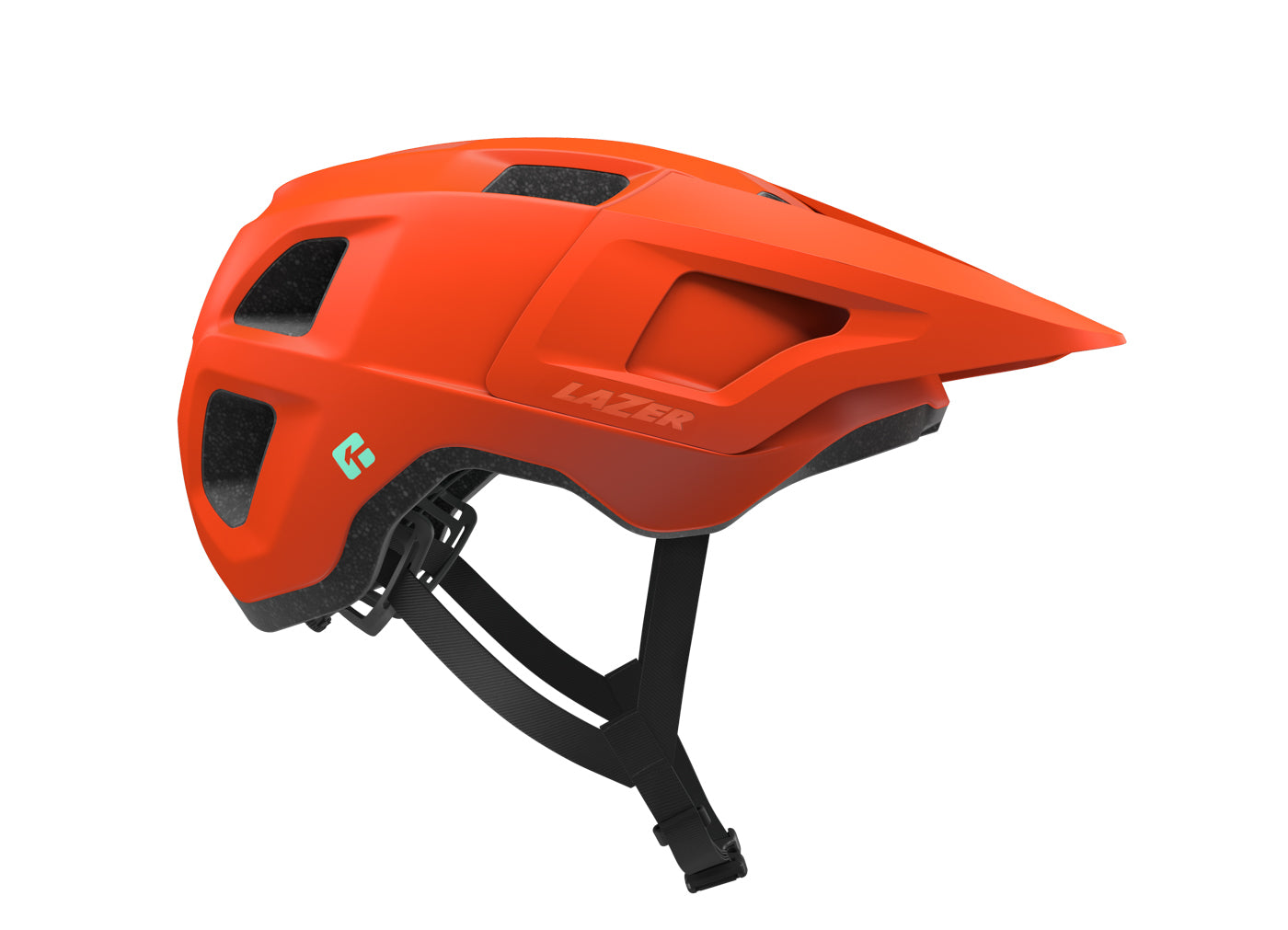 Lazer Lupo Kineticore MTB Helmet - Unisize (55-61cm) [Colour: Matte Orange]
