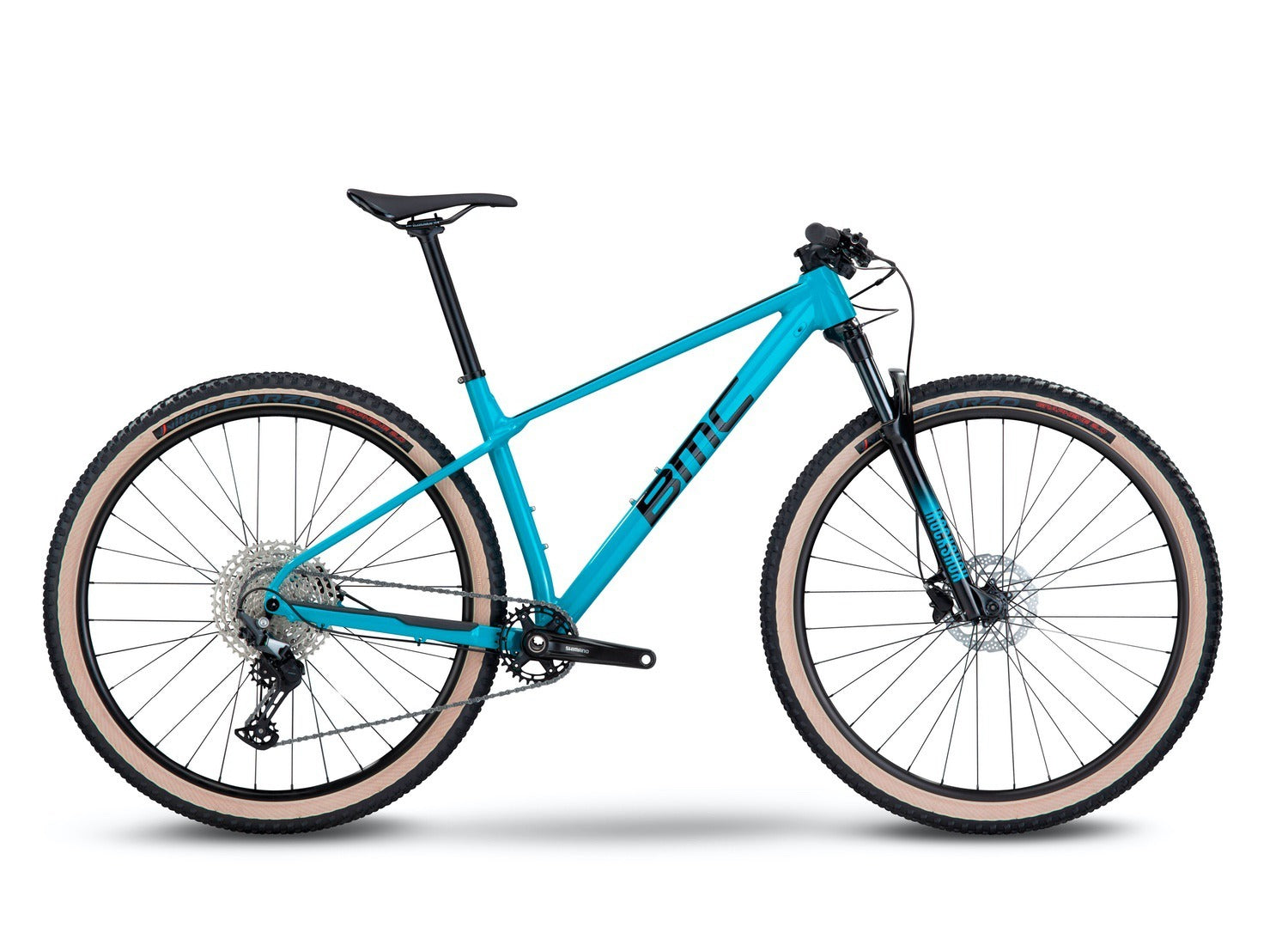 2022 BMC TwoStroke AL TWO Hardtail MTB 29" | Turquiose-Black-White [Size: Medium]