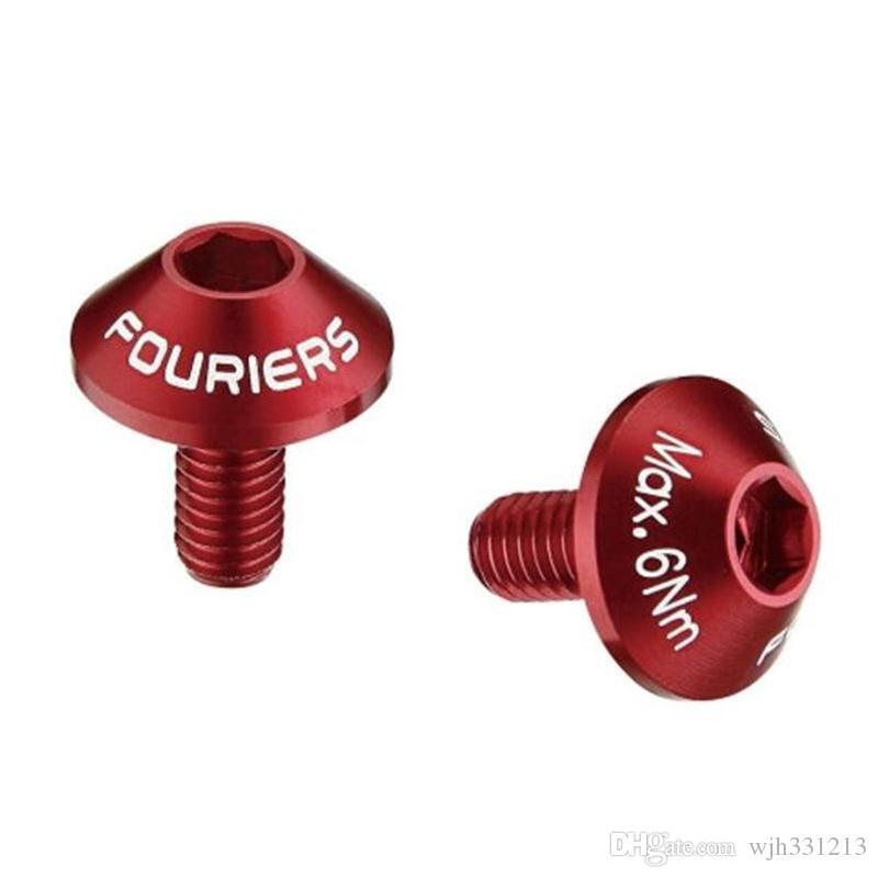 Fouriers Bottle Cage Bolts BN-M002 [Size: 10mm] [Colour: Red] 