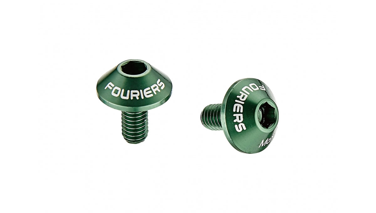 Fouriers Bottle Cage Bolts BN-M002 [Size: 10mm] [Colour: Green]
