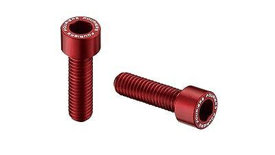 Fouriers Bottle Cage Bolts BN-M003 [Colour: Red]