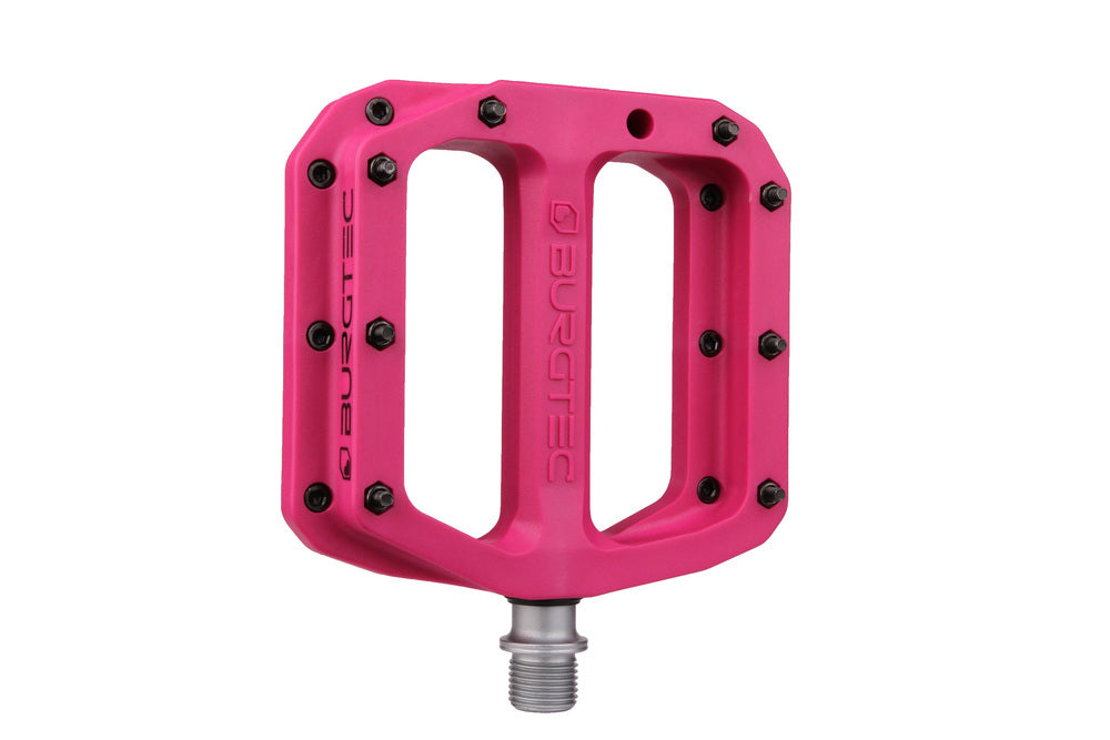 Burgtec MK4 Composite Flat MTB Pedals [Colour: Purple Rain]