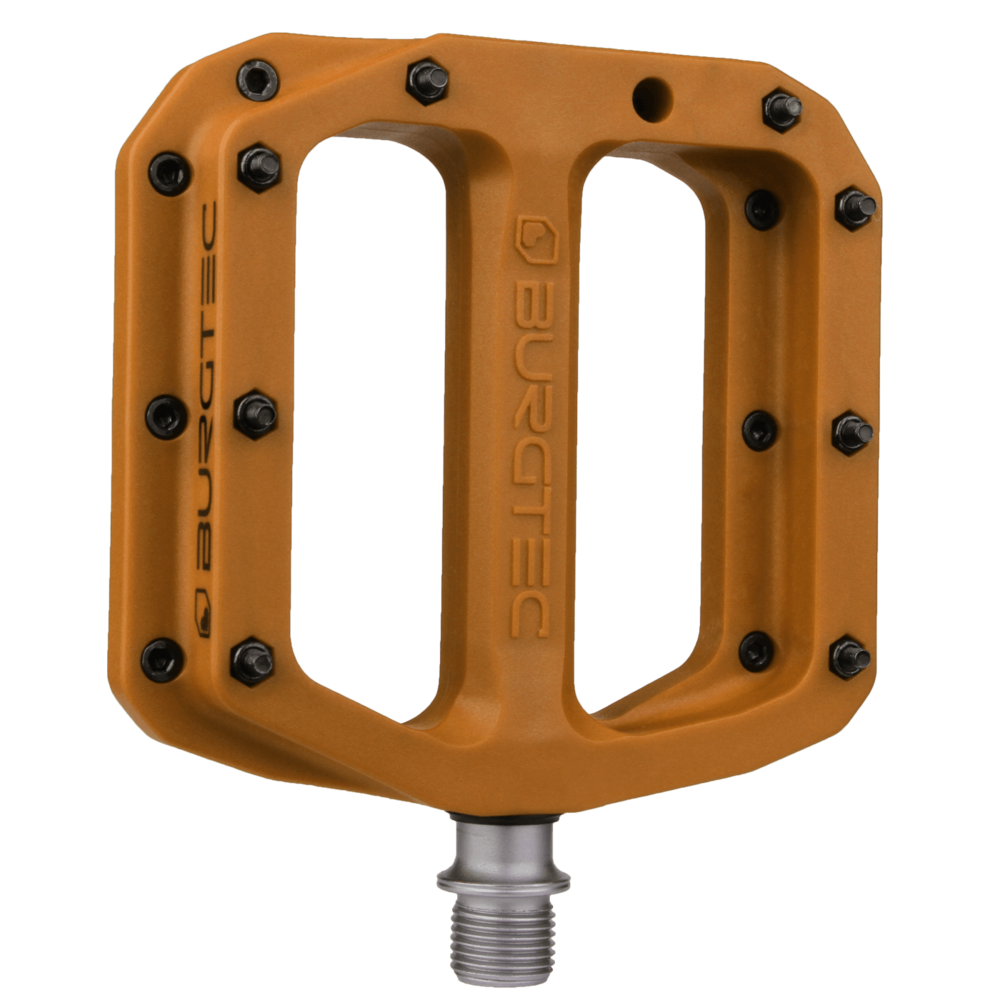 Burgtec MK4 Composite Flat MTB Pedals [Colour: Kash Bronze]