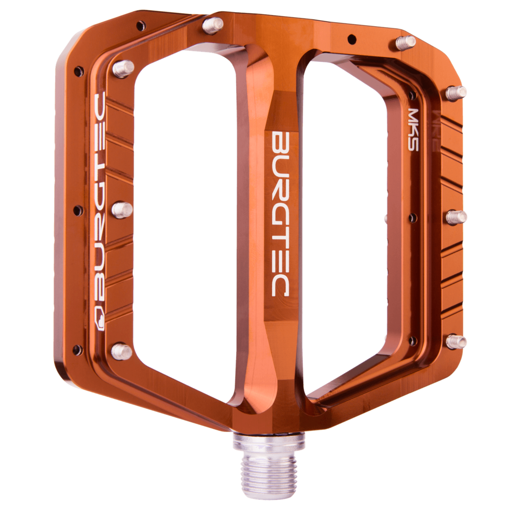 Burgtec Penthouse MK5 Steel Flat Pedals Kash Bronze