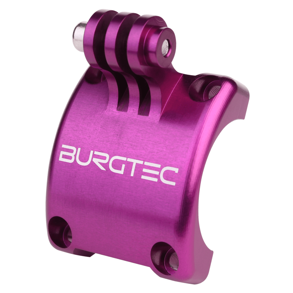 Burgtec Enduro MK2 Stem GoPro Mount 35mm Purple Rain